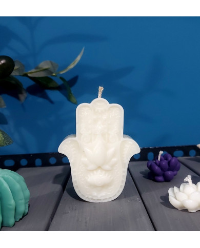 Yoga Candle Hand