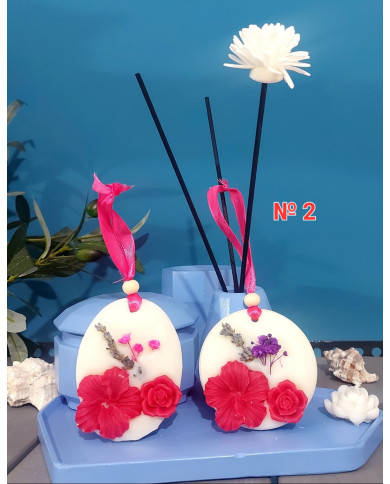 Soy Wax Diffuser "Flower Theme"