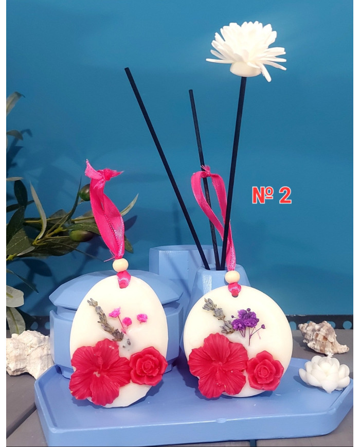 Soy Wax Diffuser "Flower Theme"