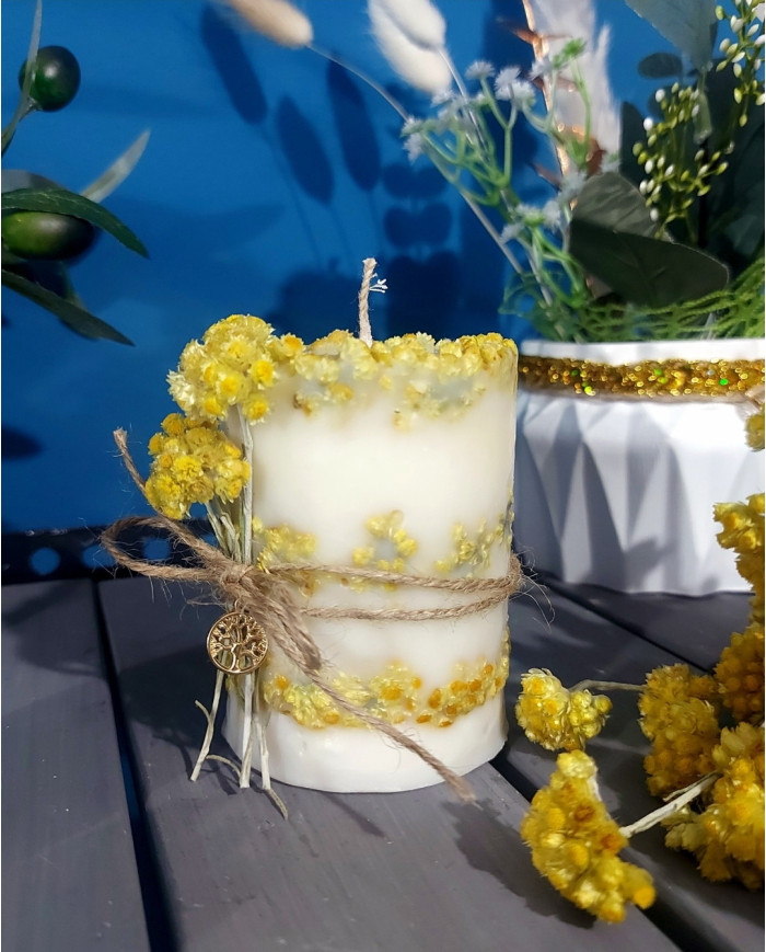 Botanical candle