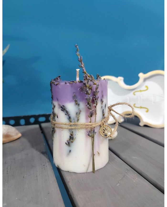 Botanical Candle "Lavender"