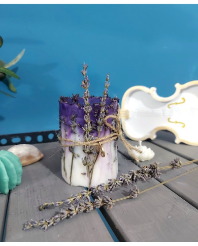 Botanical Candle "Lavender"