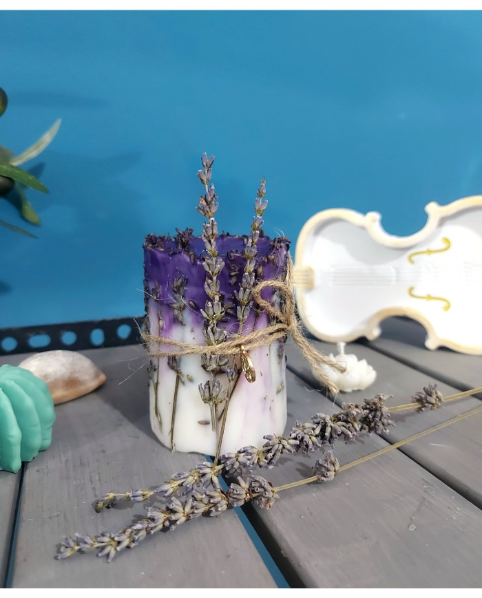 Botanical Candle "Lavender"
