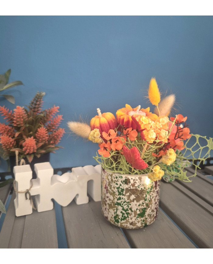 Φθινοπωρινή Σύνθεση Κερί