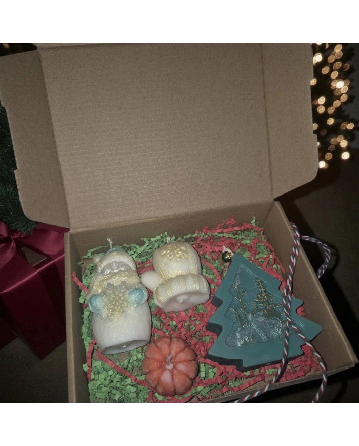 Σετ Κεριών Χριστουγέννων Νο2