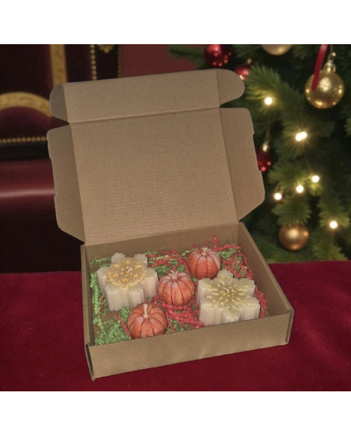 Σετ Κεριών Χριστουγέννων Νο1