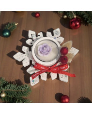 Snowflake Candle Holder