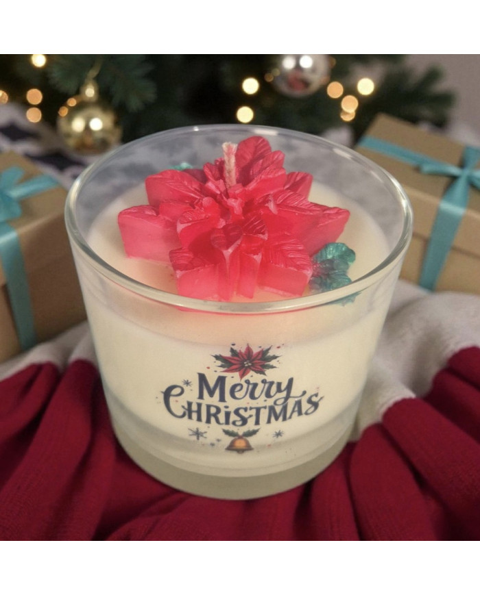 Κερί «Χριστουγεννιάτικο Λουλούδι»