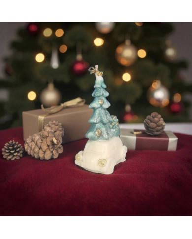 Κερί «Μικρό Δέντρο με Αυτοκινητάκι»