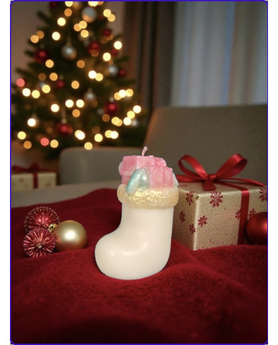 Κερί «Μπότα με Δώρα»