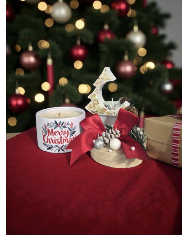 Κερί «Χριστουγεννιάτικο Κουτάκι "