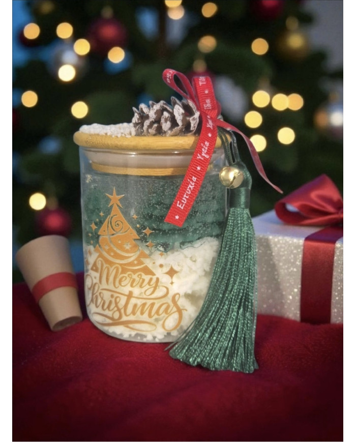 Κερί "Χριστουγεννιάτικο Δάσος "