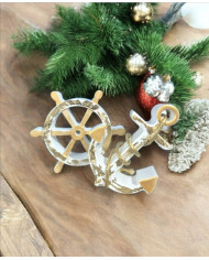 Protective Figurine Set "Anchor & Wheel