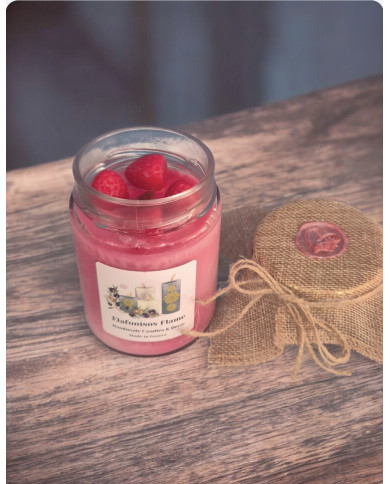 Candle Strawberry Milkshake