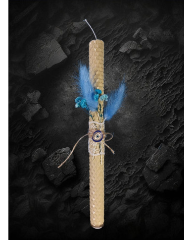 Candle Lampade Beewax Yellow