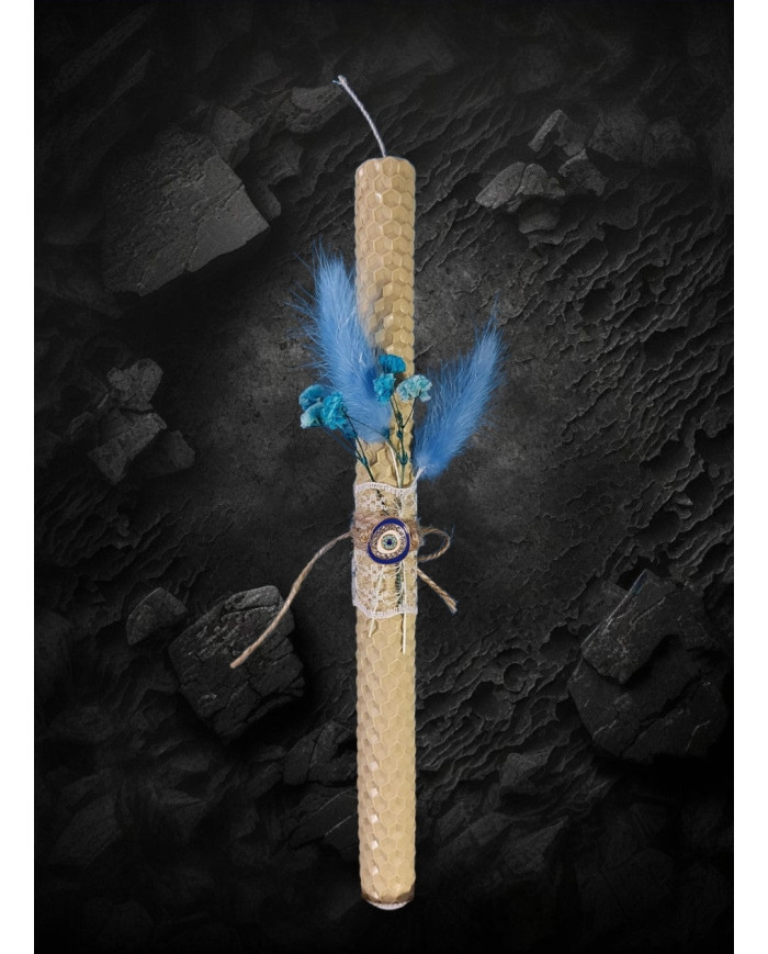 Candle Lampade Beewax Yellow