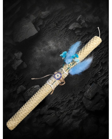 Candle Lampade Beewax Yellow