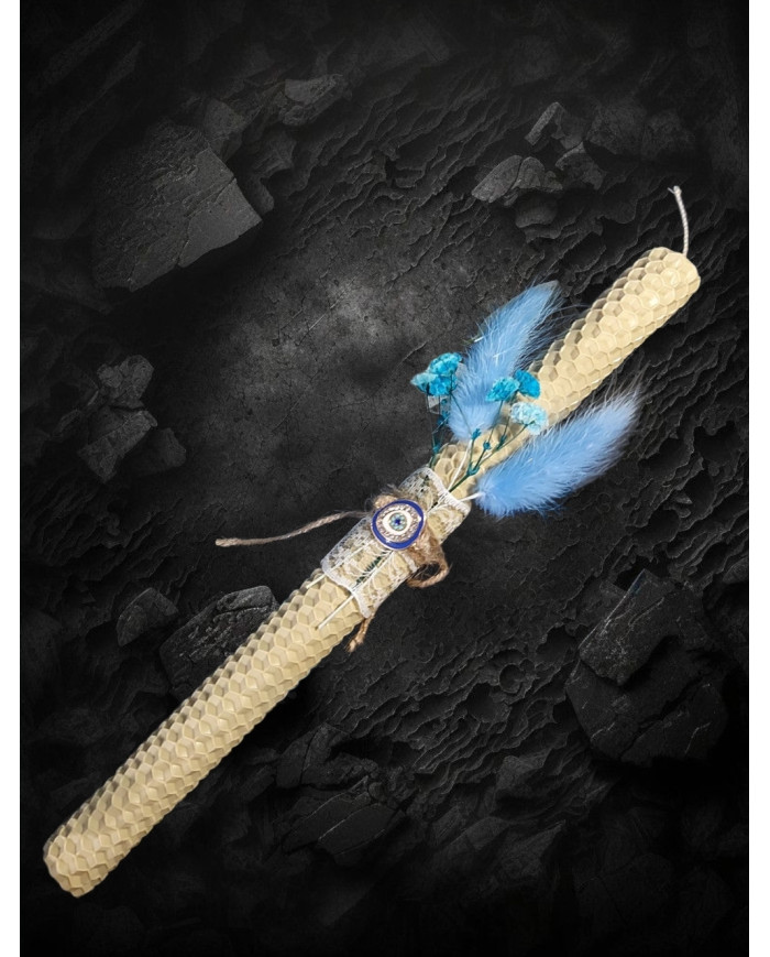 Candle Lampade Beewax Yellow