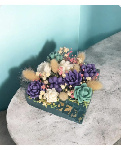 Γλάστρα Τετράγωνη Σκάλα