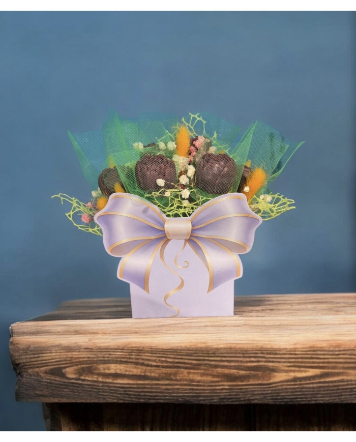 Παιώνιες σε κουτί πεταλούδας