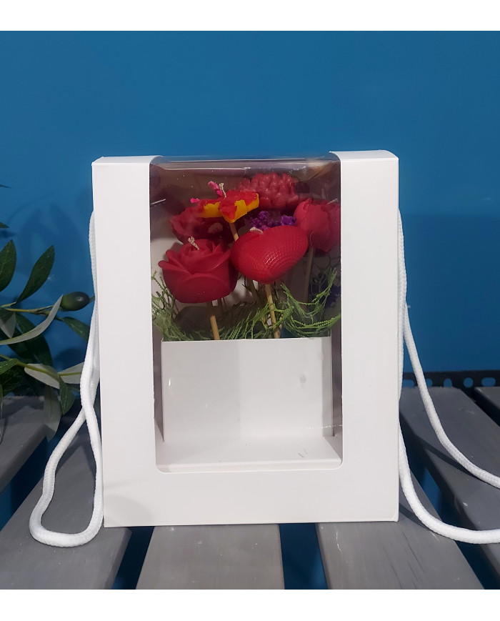 White Gift Box with Window