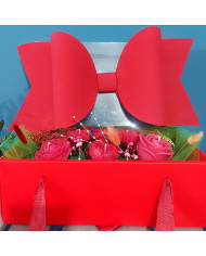 Large Gift Box with Bow